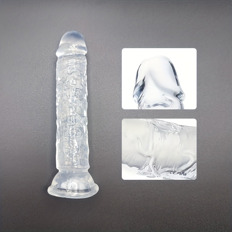 Transparent Dildo Set – 3 Sizes for Customized Pleasure