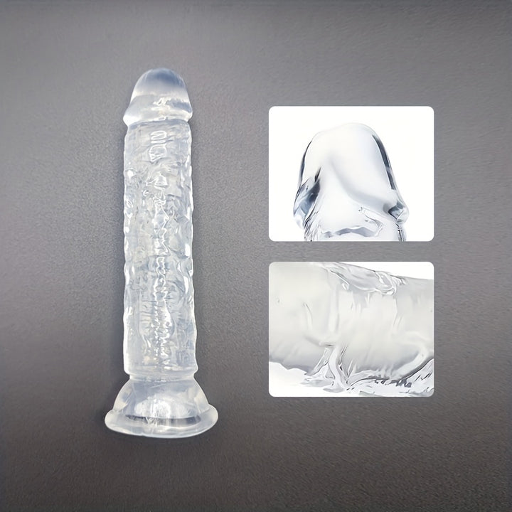 Transparent Dildo Set – 3 Sizes for Customized Pleasure