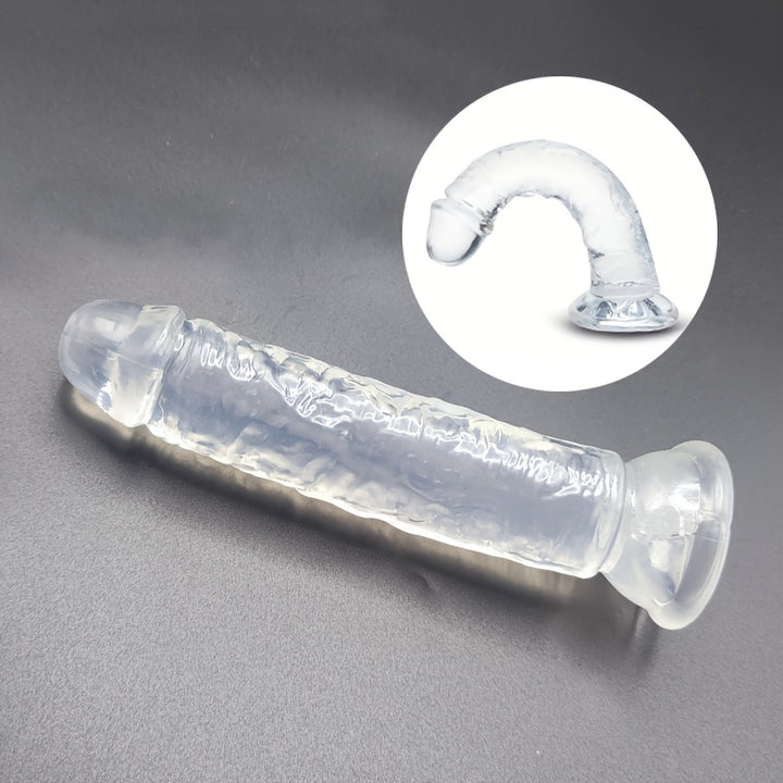Transparent Dildo Set – 3 Sizes for Customized Pleasure