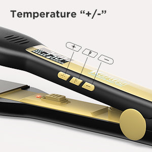 KIPOZI LuxeControl Titanium Styler – Straighten, Curl & Shine with Salon Precision