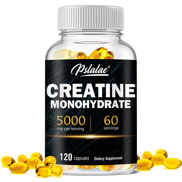 Airboy Creatine Monohydrate Capsules – Strength, Endurance & Recovery Support (120 Count)