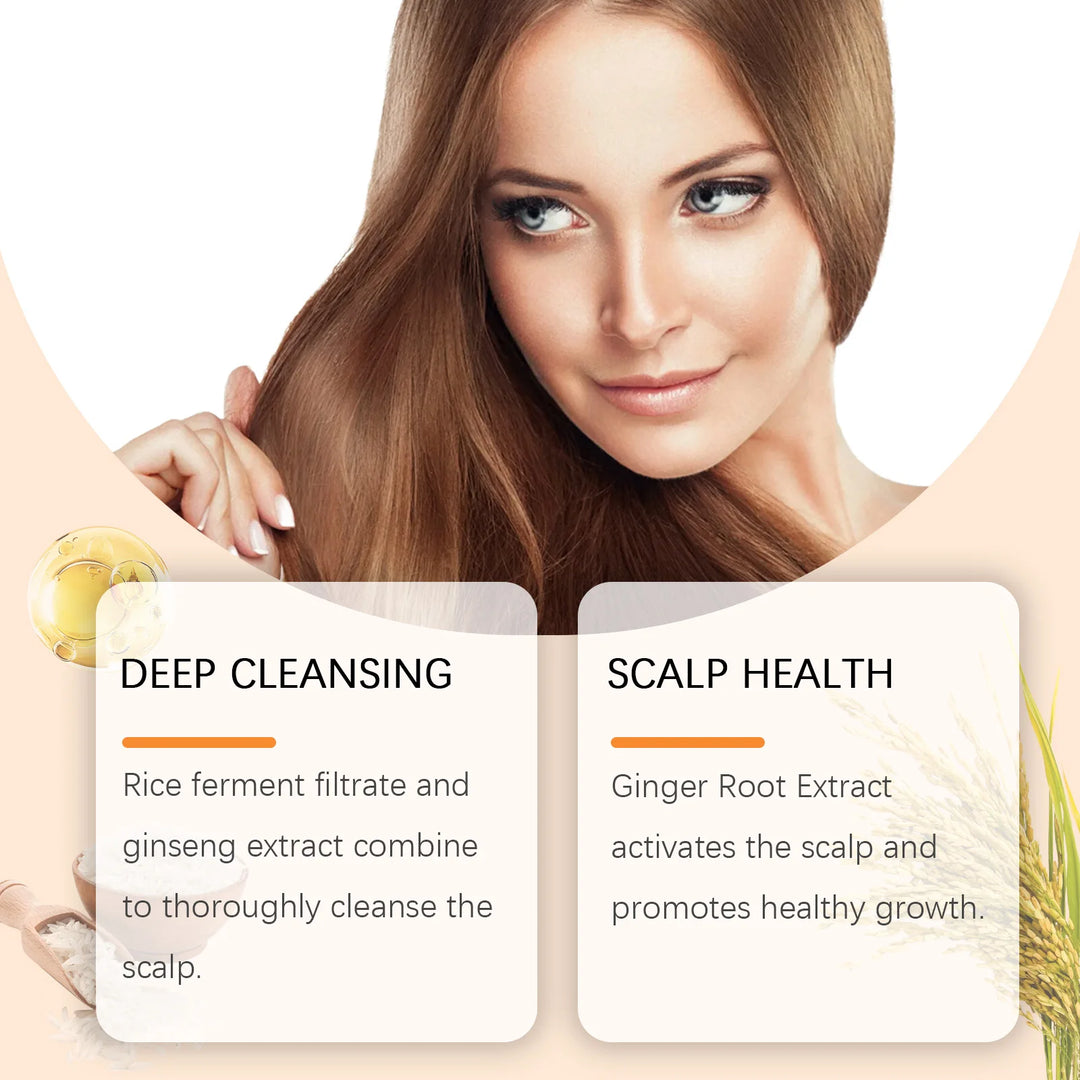 Hoegoa Rice Shampoo Bar – 100g Natural Hair Soap for Strengthening, Anti-Dandruff & Nourishing Scalp Care