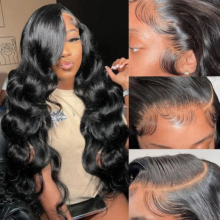 Radiance Body Wave Lace Front Wig – 26”+ Brazilian Remy Hair, HD Lace, 180% Density