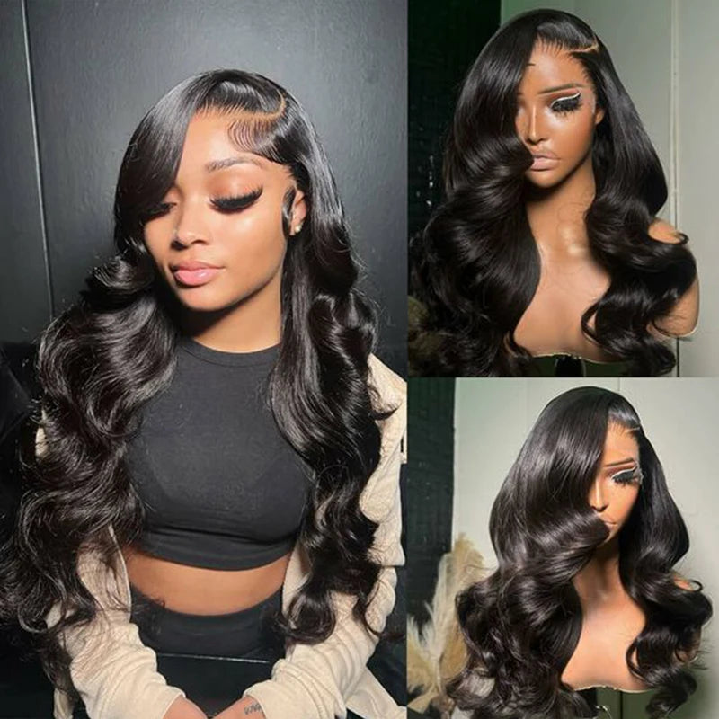 Radiance Body Wave Lace Front Wig – 26”+ Brazilian Remy Hair, HD Lace, 180% Density
