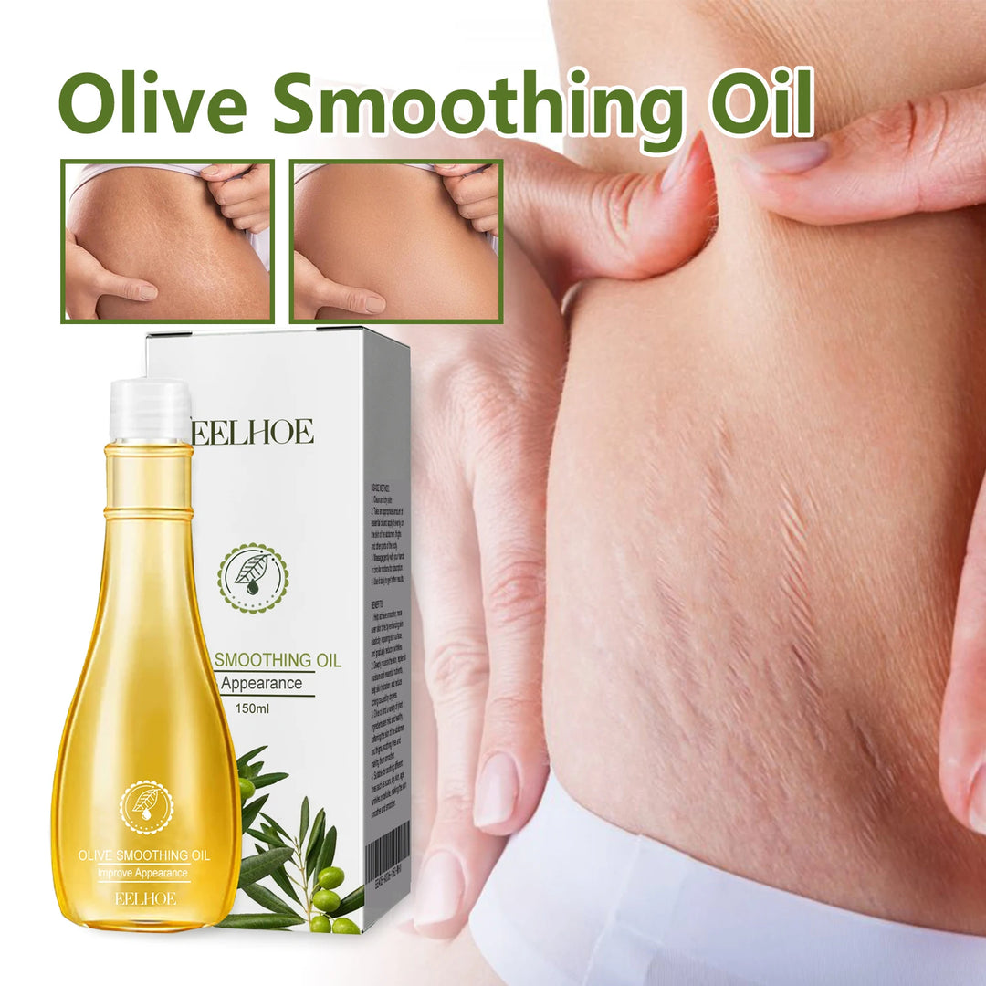 EELHOE Olive Smoothing Oil – Stretch Mark & Scar Repair Massage Oil