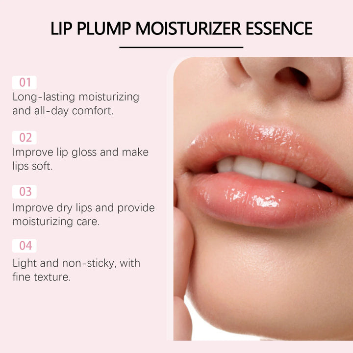 Ouhoe Luxe Lip Plumper Oil – Instant Volume & Hydrating Lip Essence (5ml)