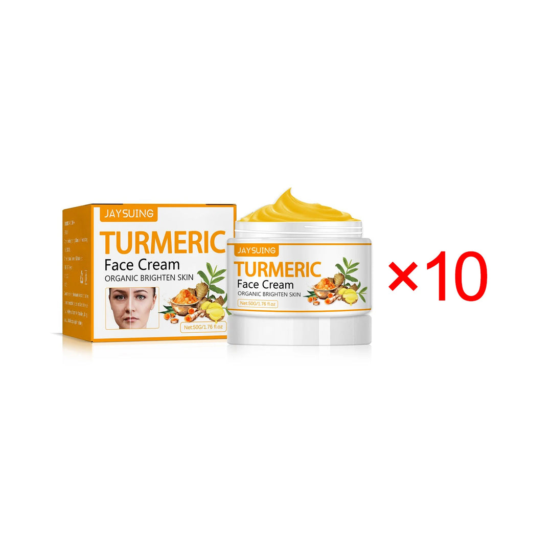 Jaysuing 50g Turmeric Firm Face Cream – Hydrating, Brightening & Anti-Aging Skincare