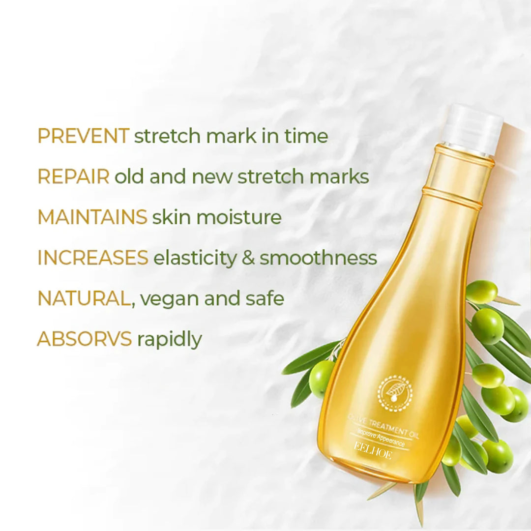 EELHOE Olive Smoothing Oil – Stretch Mark & Scar Repair Massage Oil