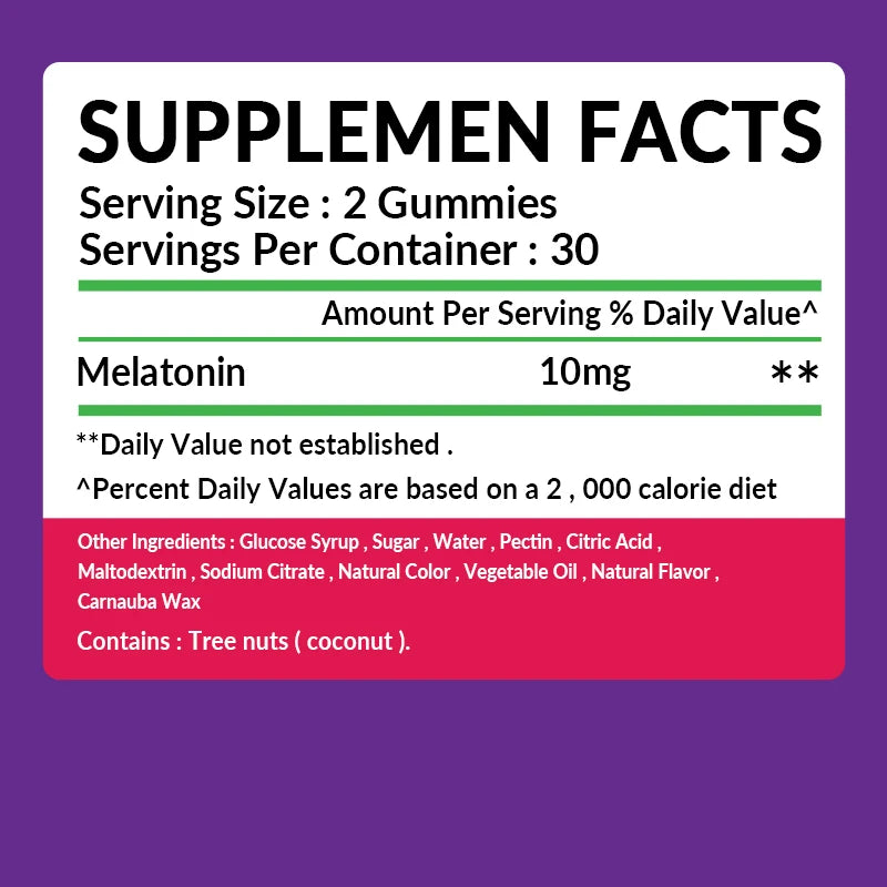 Sleep & Restore Melatonin Gummies (60 ct
