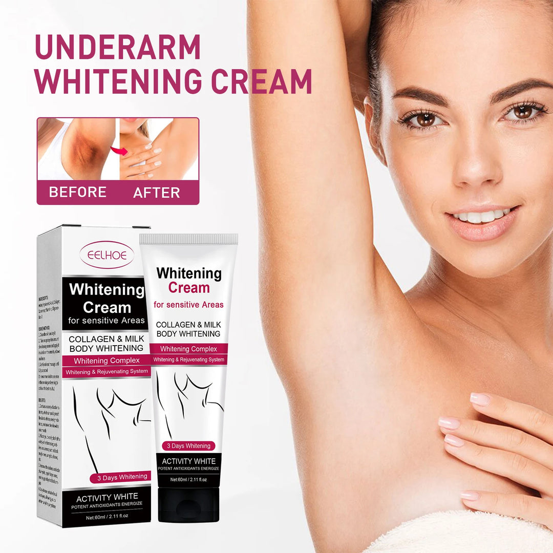 EELHOE Whitening Cream – Underarm, Legs, Knees, Elbows, Inner Thighs & Joints