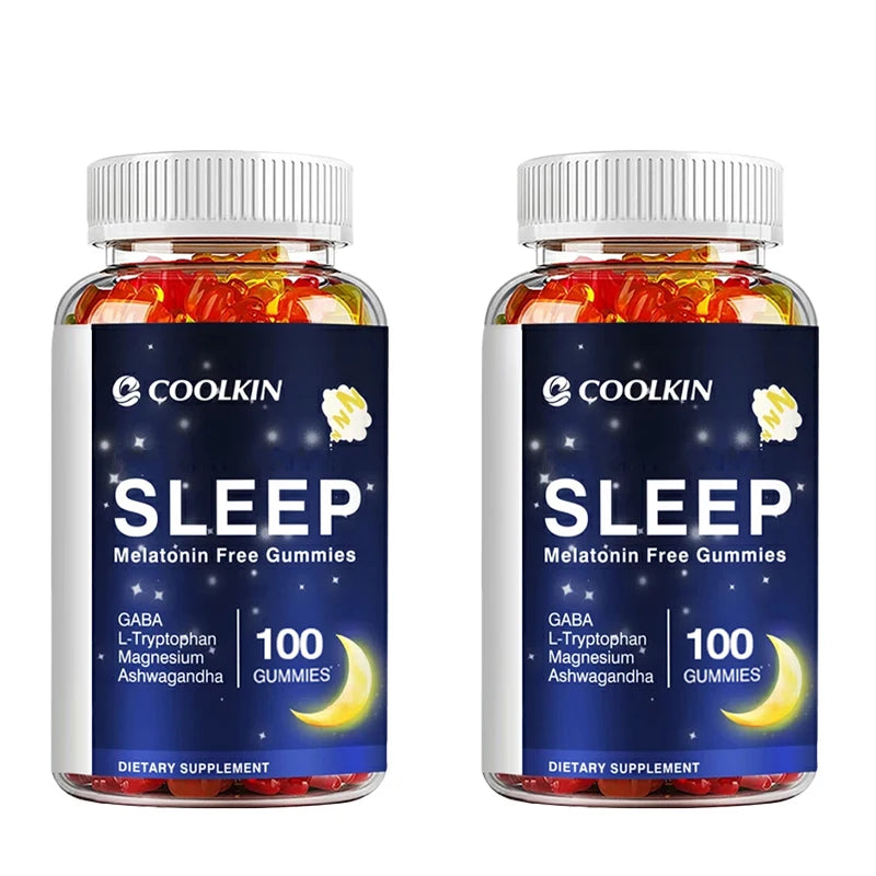Coolkin Melatonin Sleep Gummies – Relaxation, Restful Sleep & Morning Energy (100 Count)