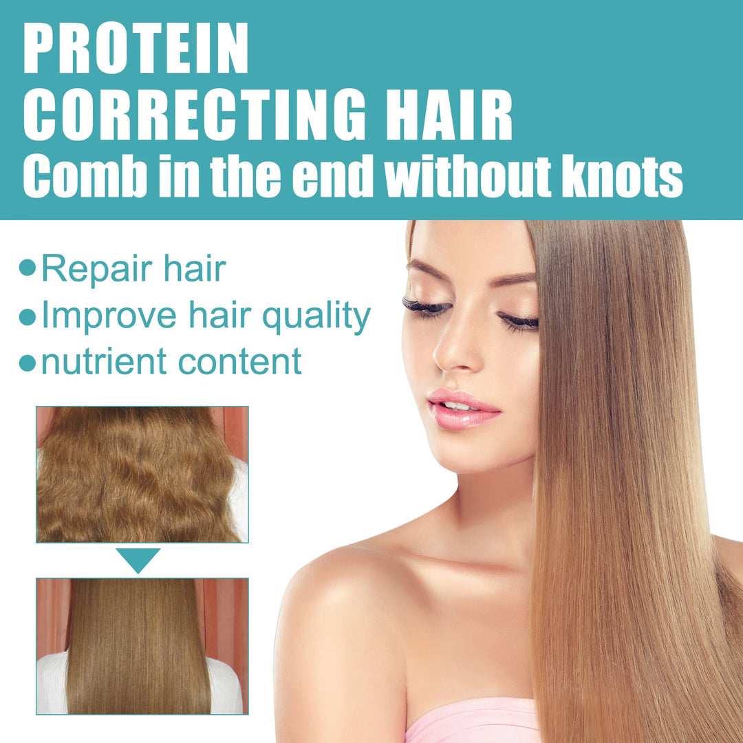 Protein Correction Straight Hair Cream Smoothing Of Frizzy Hair Care For Damaged Hair Smooth Nourish Straight Hair Care Cream
