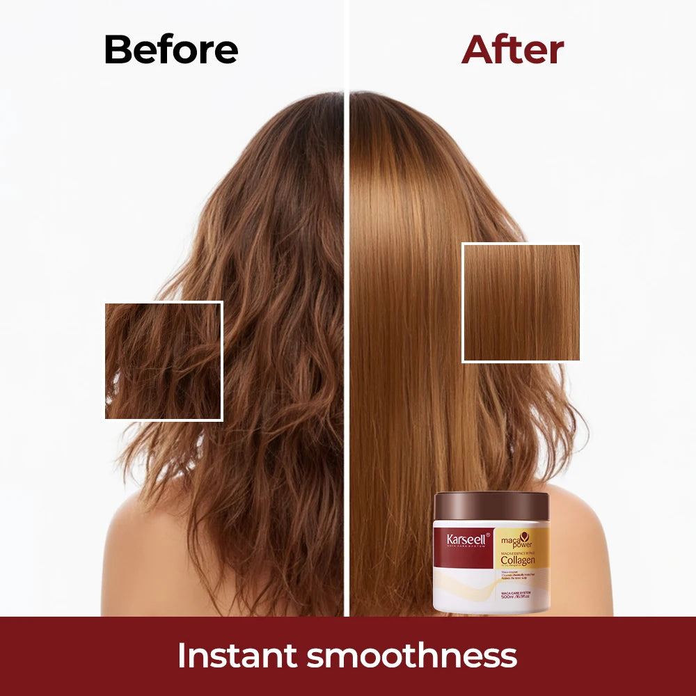 Collagen Hair Mask – Deep Repair Treatment (500ml / 16.9 fl.oz)