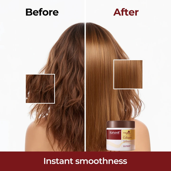 Collagen Hair Mask – Deep Repair Treatment (500ml / 16.9 fl.oz)