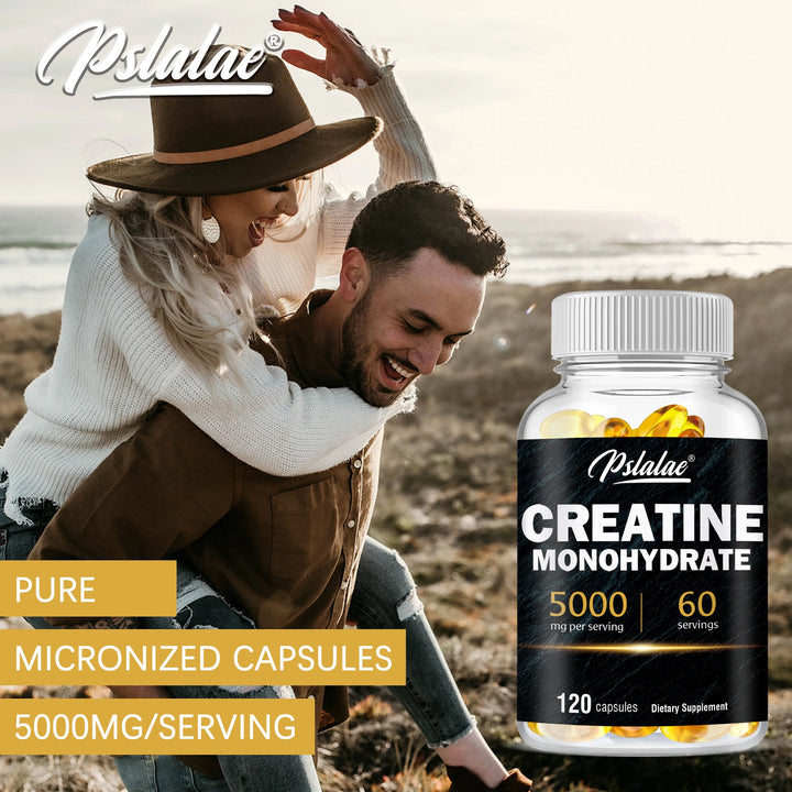 Airboy Creatine Monohydrate Capsules – Strength, Endurance & Recovery Support (120 Count)