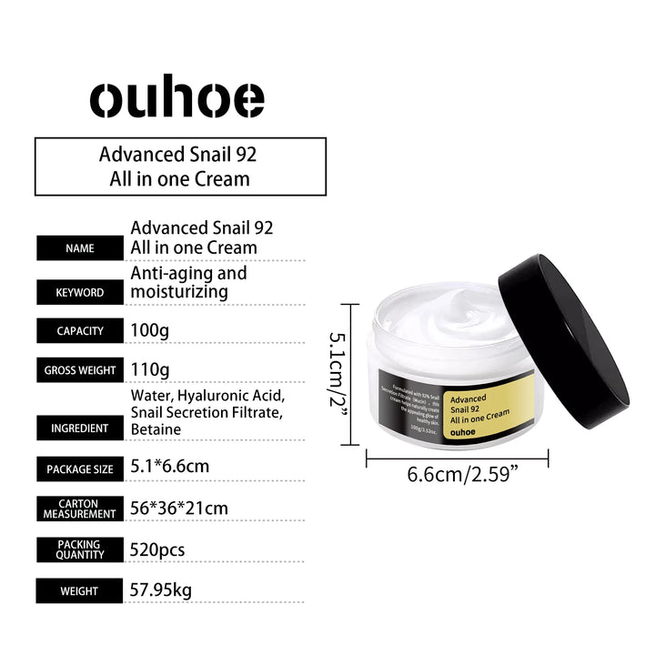 RenewGlow Advanced Snail Repair Cream – 100g