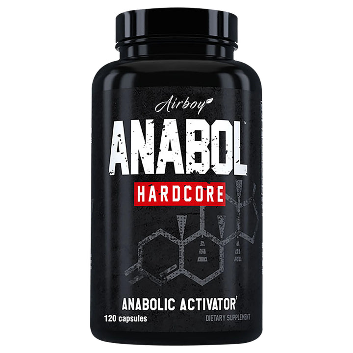 Anabol Hardcore Muscle Growth Supplement – Strength & Lean Mass Support, 120 Capsules