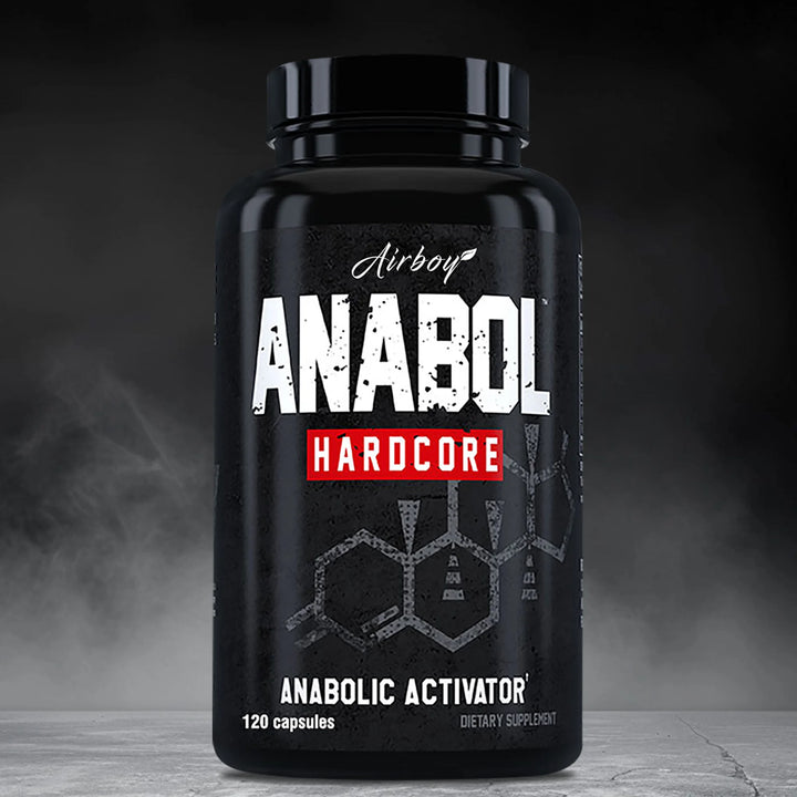 Anabol Hardcore Muscle Growth Supplement – Strength & Lean Mass Support, 120 Capsules