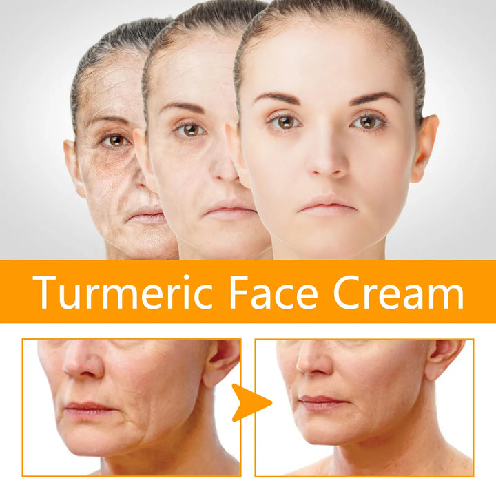 Jaysuing 50g Turmeric Firm Face Cream – Hydrating, Brightening & Anti-Aging Skincare