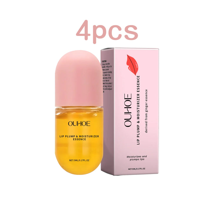 Ouhoe Luxe Lip Plumper Oil – Instant Volume & Hydrating Lip Essence (5ml)