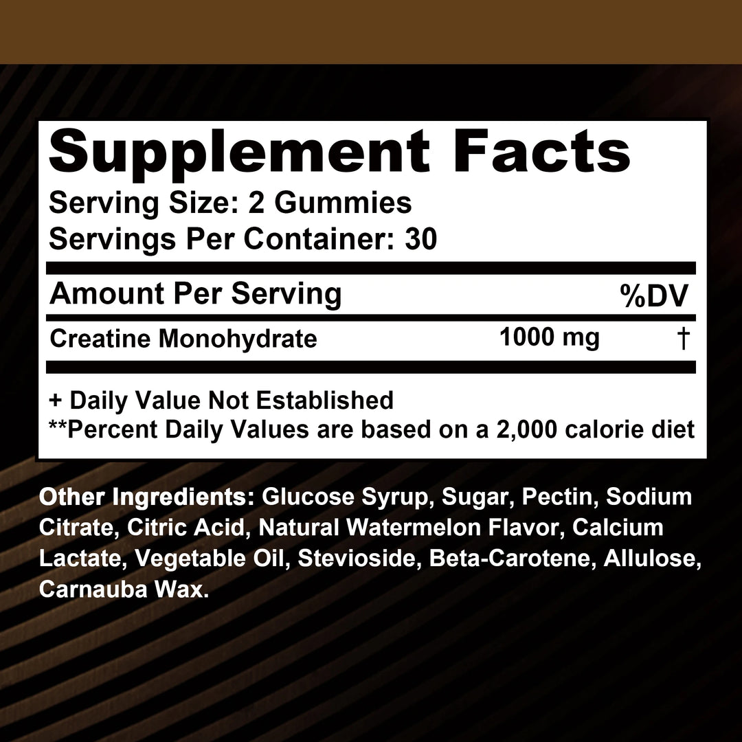 Airboy Creatine Monohydrate Gummies – 60ct