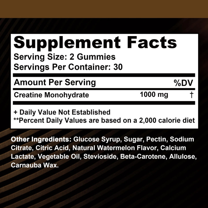 Airboy Creatine Monohydrate Gummies – 60ct