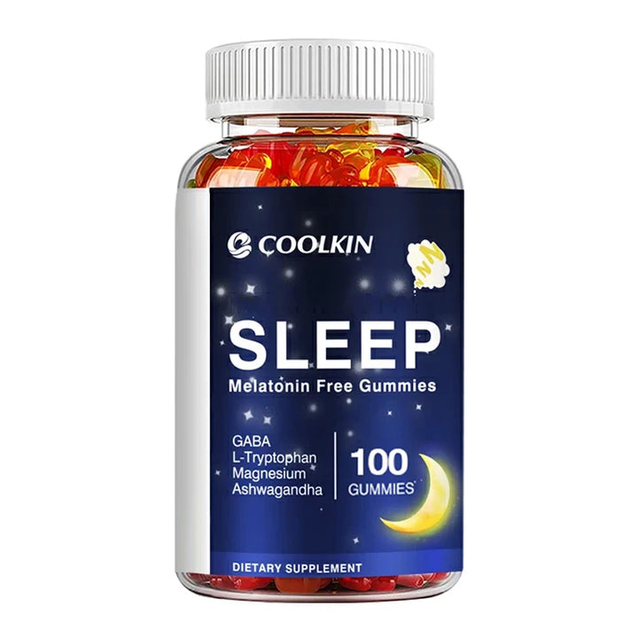 Coolkin Melatonin Sleep Gummies – Relaxation, Restful Sleep & Morning Energy (100 Count)