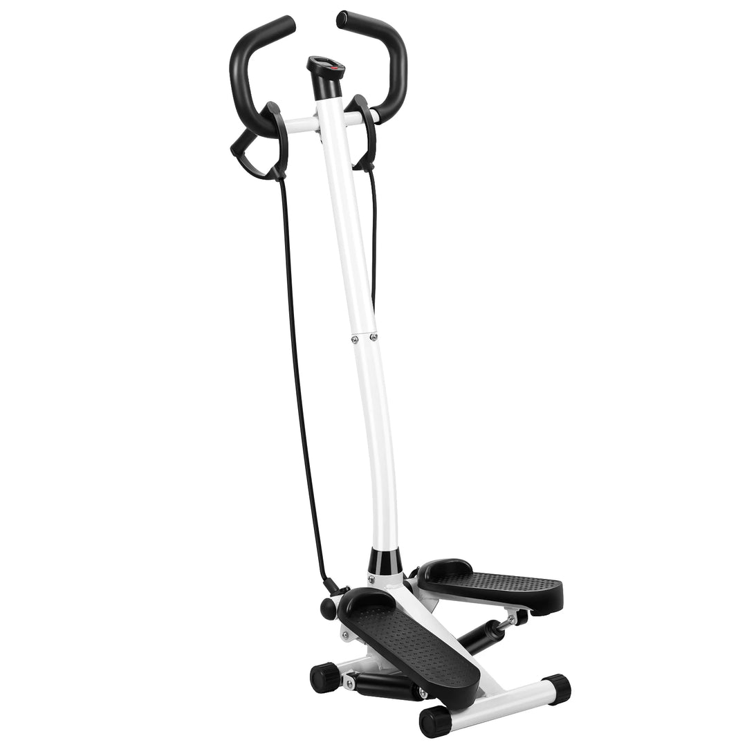 EmpowerTone Smart Stepper with Handlebar & Resistance Bands