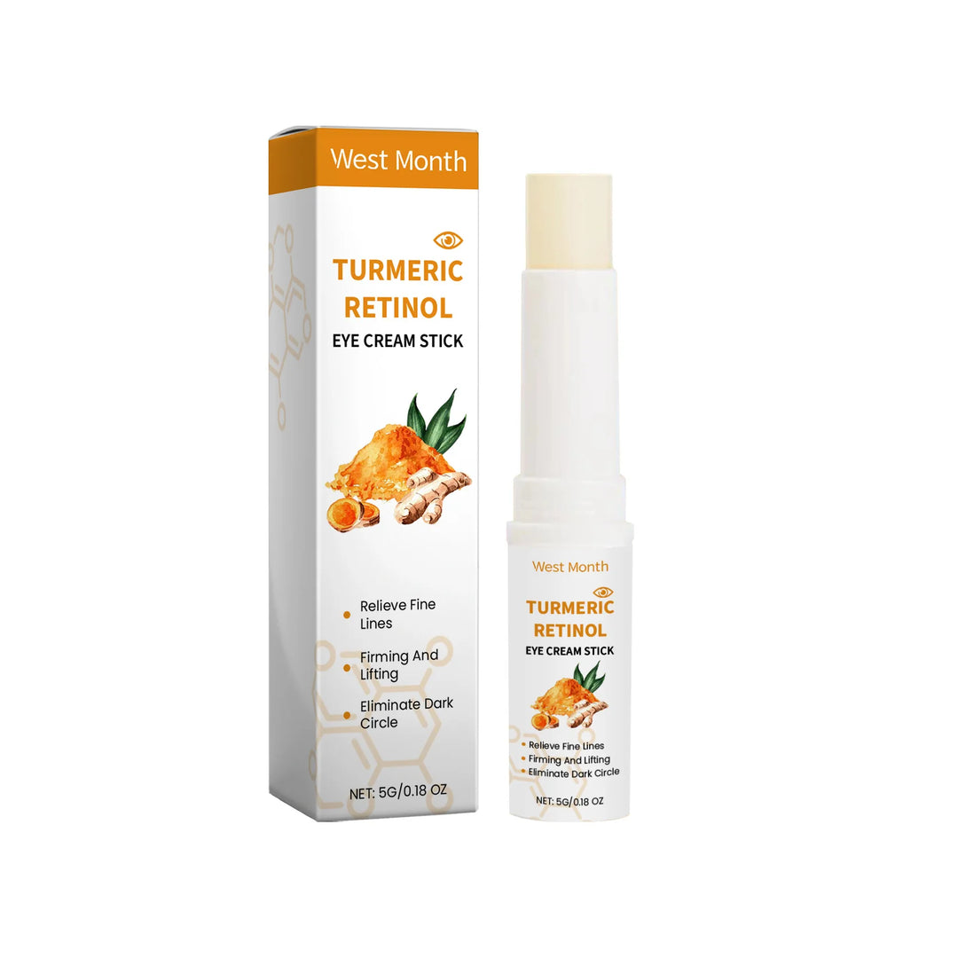 EmpowerEase Turmeric Retinol Eye Cream Stick – Brighten, Firm & De-Puff