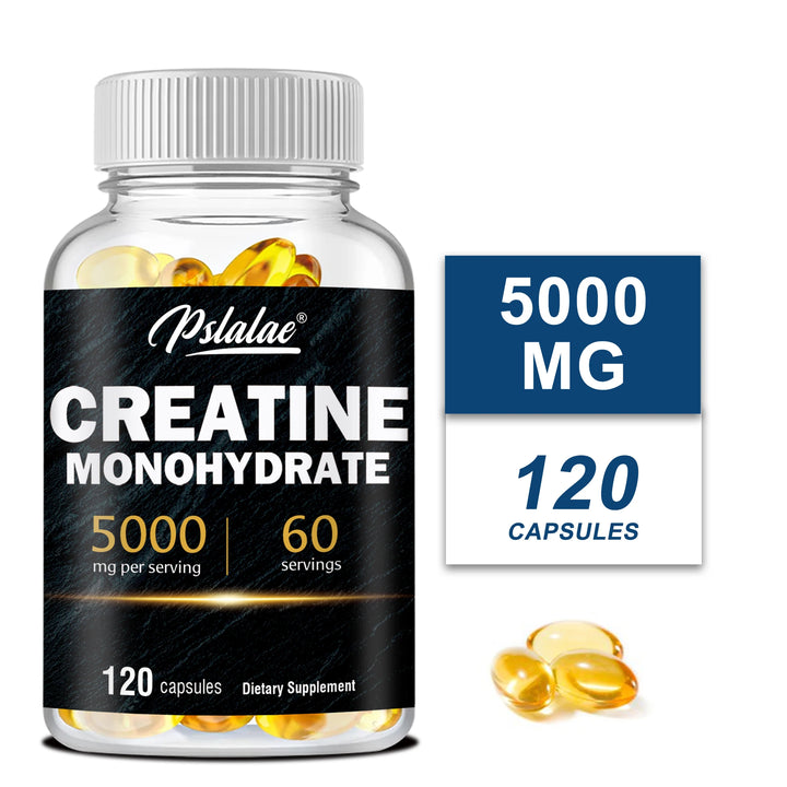 Airboy Creatine Monohydrate Capsules – Strength, Endurance & Recovery Support (120 Count)