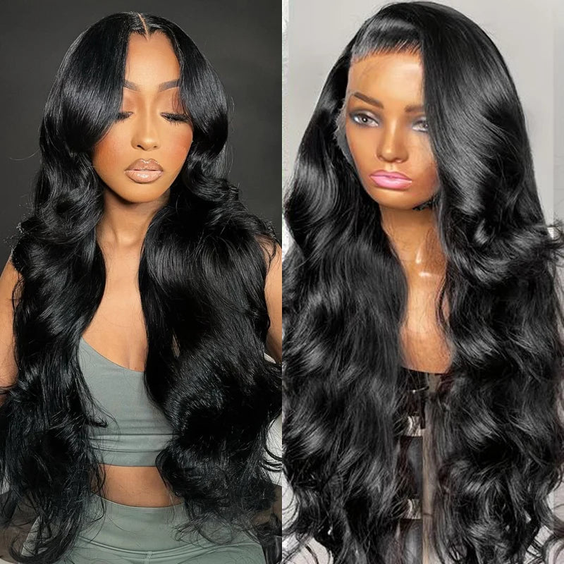 Radiance Body Wave Lace Front Wig – 26”+ Brazilian Remy Hair, HD Lace, 180% Density