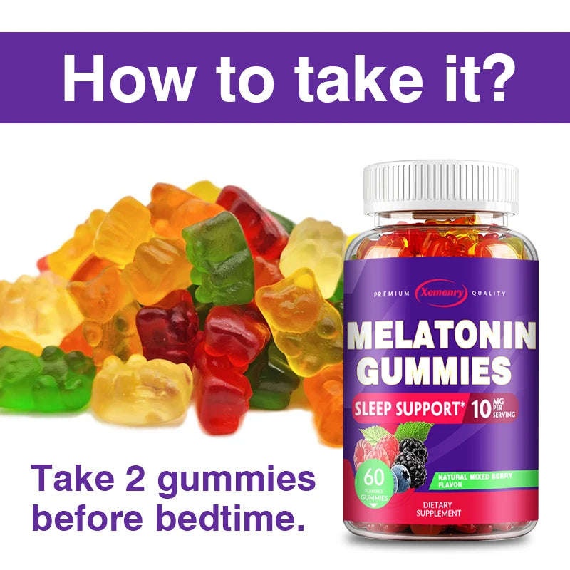 Sleep & Restore Melatonin Gummies (60 ct