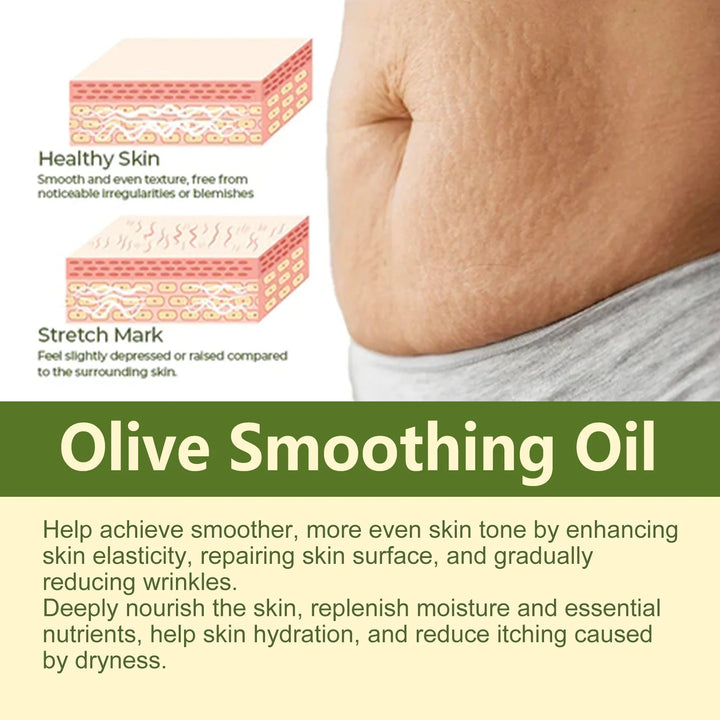 EELHOE Olive Smoothing Oil – Stretch Mark & Scar Repair Massage Oil