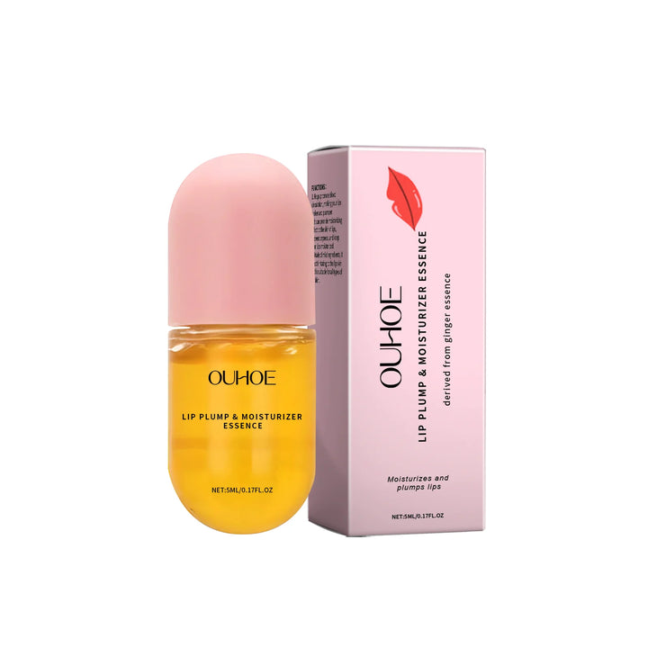 Ouhoe Luxe Lip Plumper Oil – Instant Volume & Hydrating Lip Essence (5ml)