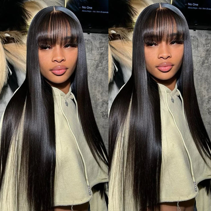 Radiance Lace Bob – 13x4 Straight Human Hair Wig in Luxe Color Options