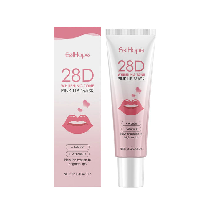 EELHOPE Lip Balm – Fade Lines, Brighten & Moisturize – With Shea Butter – Pink Lip Mask & Gloss