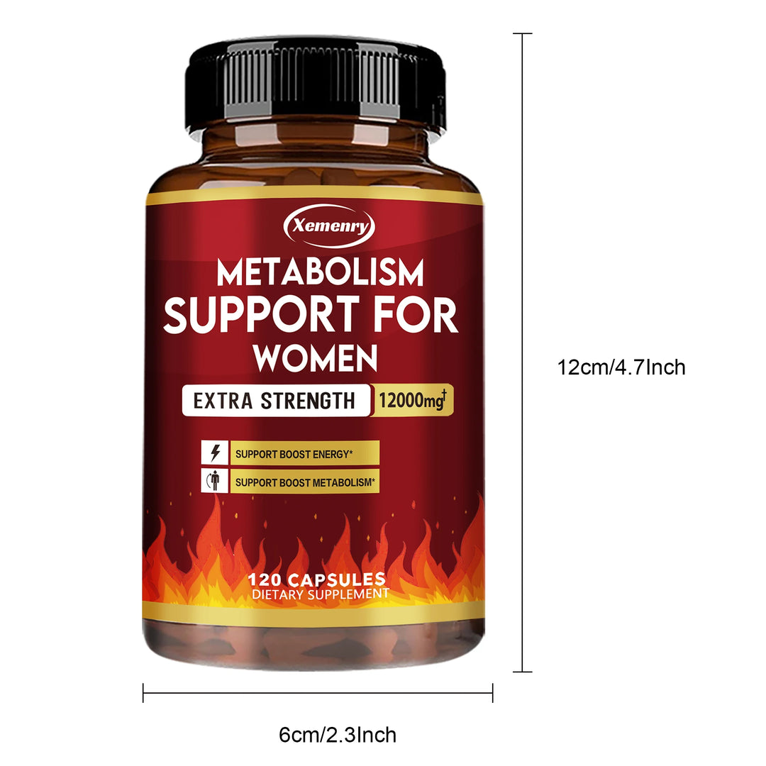 Airboy ThermoBurn Fat Burner for Women – Green Tea, Garcinia, 120 Capsules
