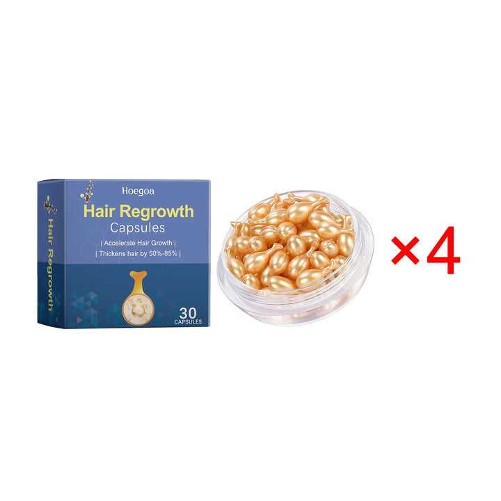 HOEGOA Hair Regrowth Capsules – Morocco Essential Oil Scalp Treatment (30pcs)