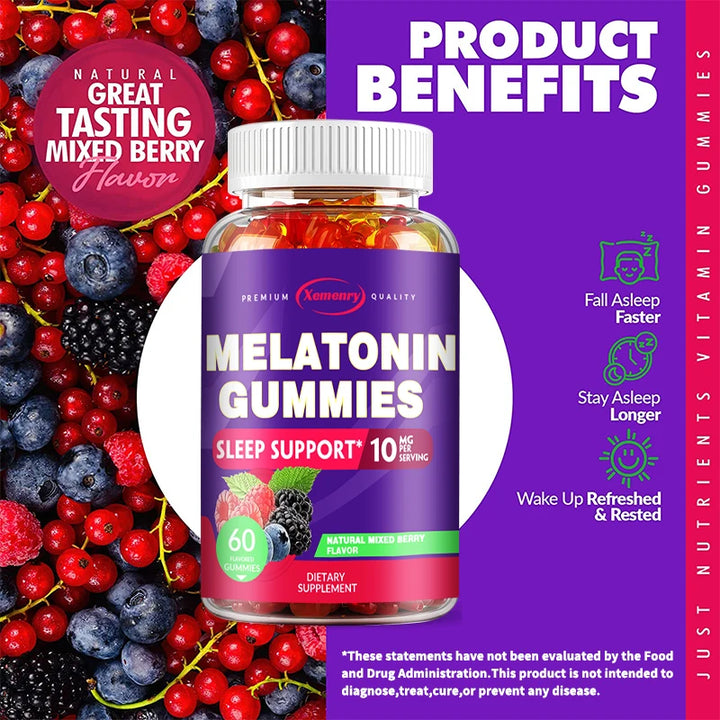 Sleep & Restore Melatonin Gummies (60 ct