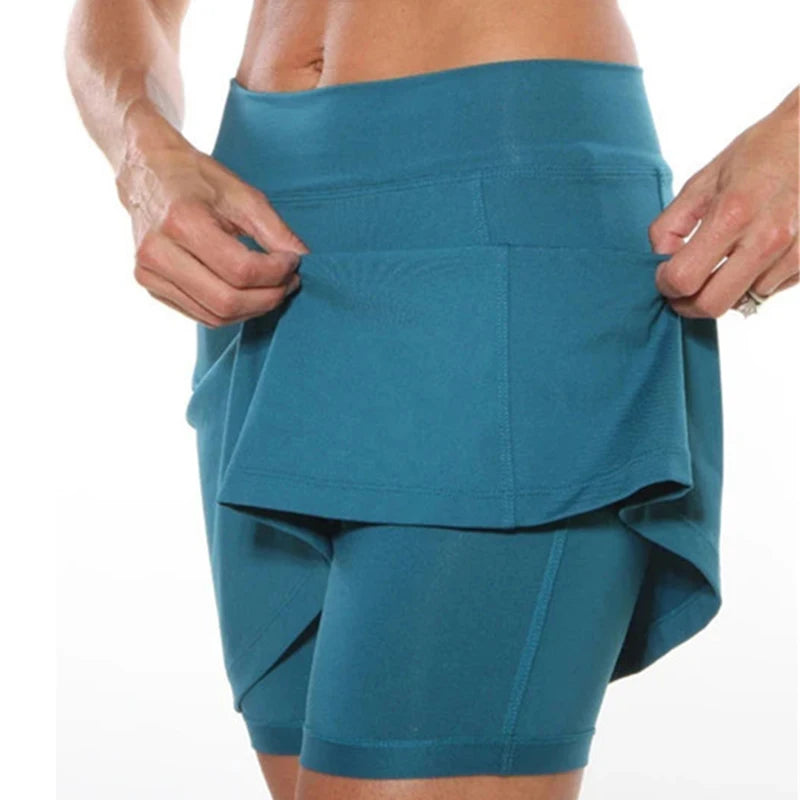 High-Waist Pocket Yoga Shorts – Sculpting, Breathable Gym & Running Shorts for Women