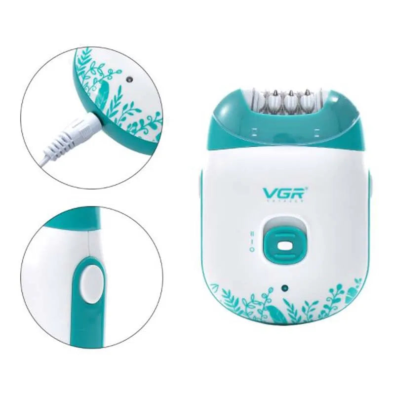 VGR V-726 Powerful Rechargeable Women’s Epilator