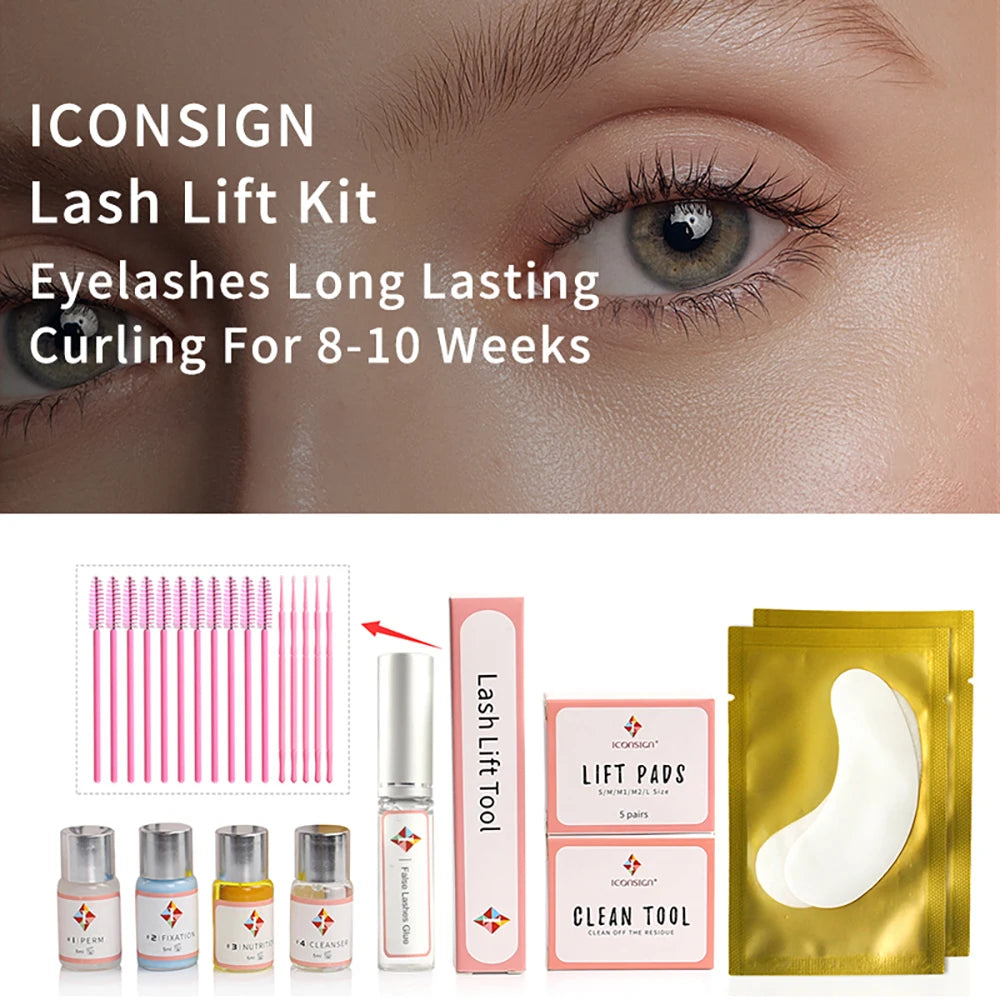 LuxeCurve Lash Lift Kit – Pro Curl System with Tools