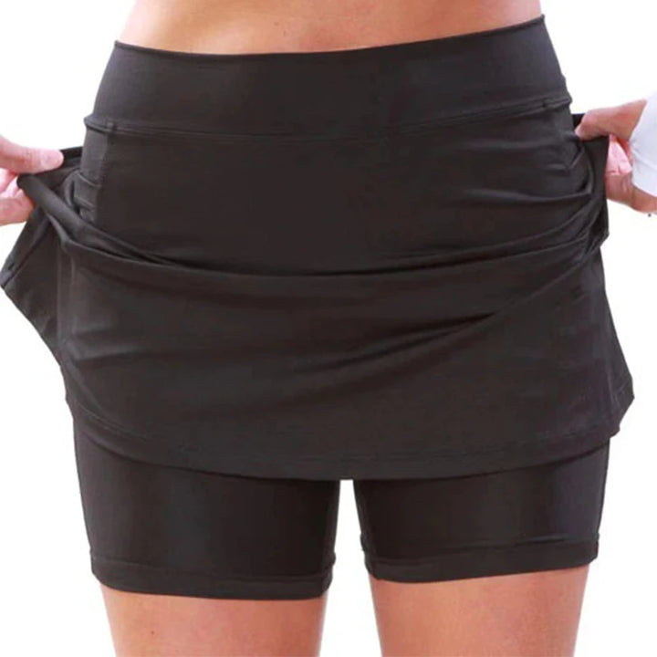 High-Waist Pocket Yoga Shorts – Sculpting, Breathable Gym & Running Shorts for Women