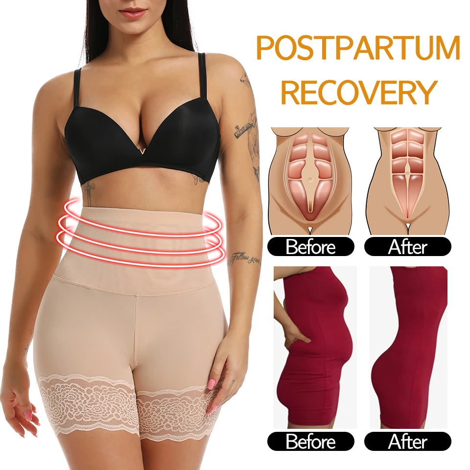 High Waist Tummy Control Shaper Shorts – Butt Lifter & Thigh Slimmer