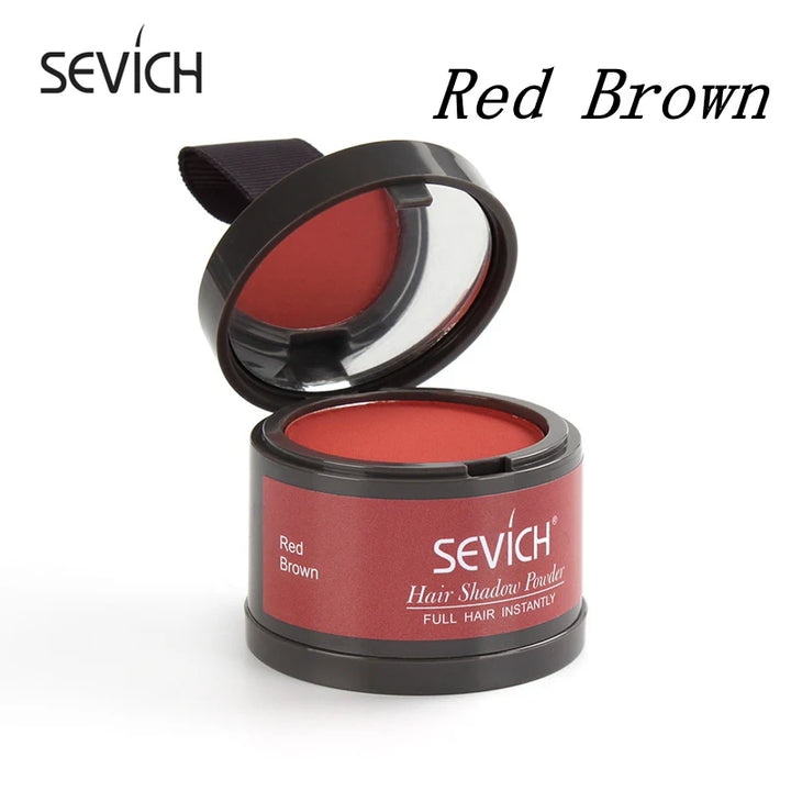 Sevich Hair Fluffy Powder Instantly Hair Concealer Coverage Instantly Black Root Cover Up Natural Instant Hair Line Shadow