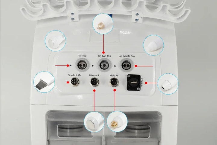 Smart Ice Blue 7-in-1 HydraFacial System – AI-Powered Skin Rejuvenation