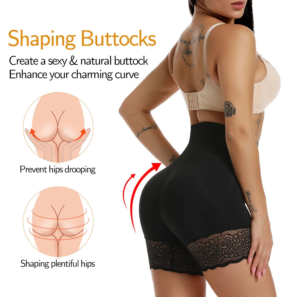 High Waist Tummy Control Shaper Shorts – Butt Lifter & Thigh Slimmer