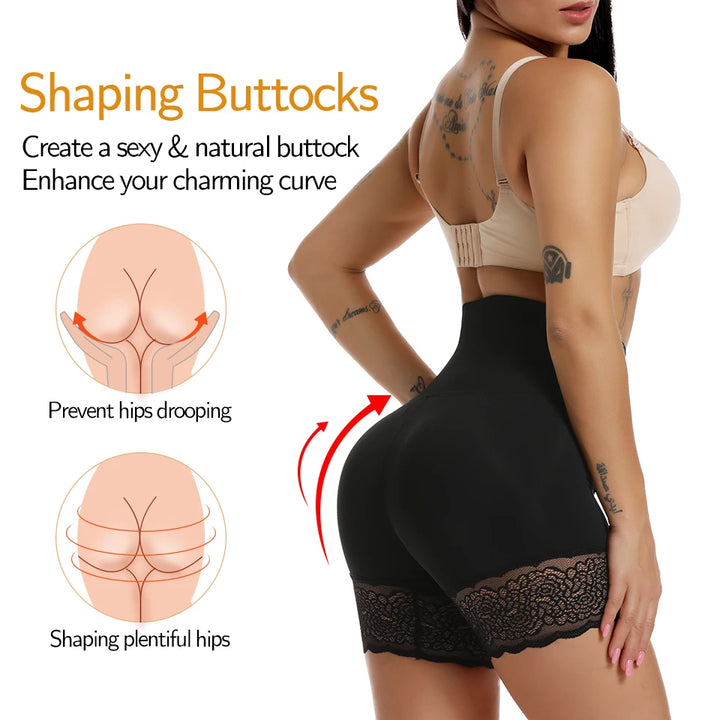 High Waist Tummy Control Shaper Shorts – Butt Lifter & Thigh Slimmer