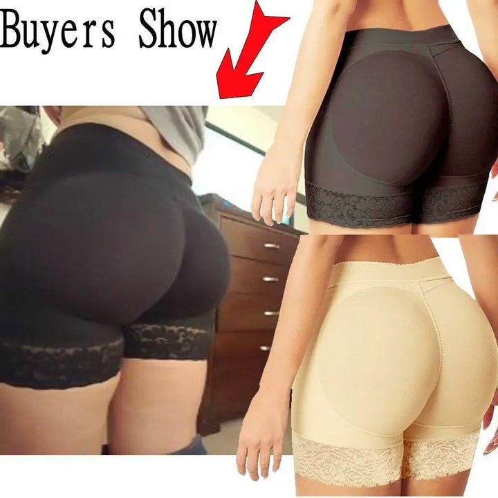 EmpowerEase Padded Butt-Lift Shaping Panties – Removable Padding, Sculpting Fit