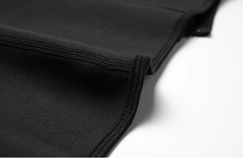 Women's Sauna Waist Trainer Vest – Black Neoprene Shaper